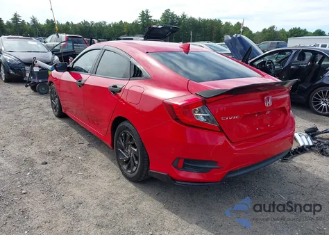 2018 Honda Civic Ex из США, поврежденный, VIN 2HGFC2F75JH506049